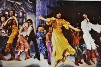 ''Tous les Acadiens, toutes les Acadiennes 
Vont chanter, vont danser sur le violon 
Sont américains, elles sont américaines 
La faute à qui donc ? La faute à --------------''