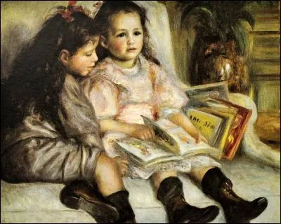 En 1895, Auguste Renoir peint les enfants d'un de ses amis également peintre. Quels sont ces enfants ?