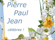 Quiz Pierre, Paul ou Jean !