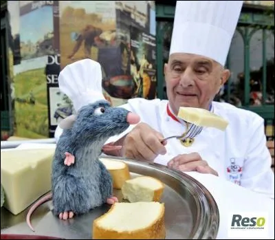 Voici encore un chef célèbre à qui nous pouvons rendre visite à Collonges. Quand il ne s'occupe pas de Ratatouille, il cuisine sa célèbre soupe aux truffes, ou sa poularde demi-deuil :