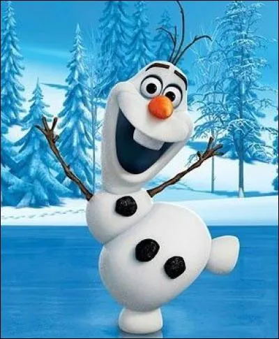 Comment ce bonhomme de neige s'appelle-t-il ?