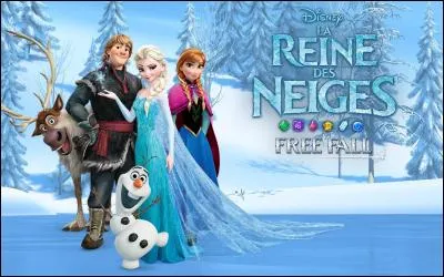 Comment s'appelle le jeu "La Reine des neiges" sur tablette ?