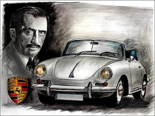Qui est le fondateur de la marque Porsche ?
