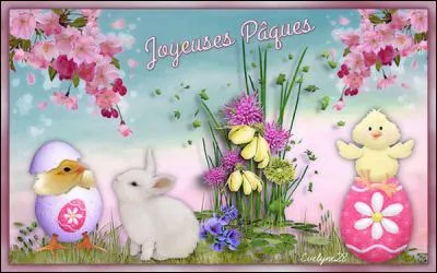 Les fleurs dessinées sur les ufs ont chacune six pétales.