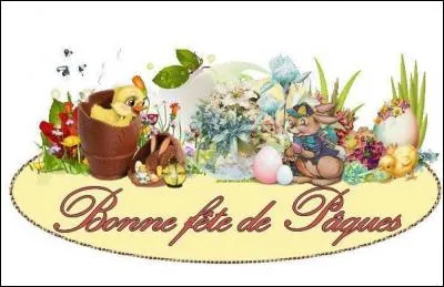 Qui va sortir du gros uf en chocolat ?