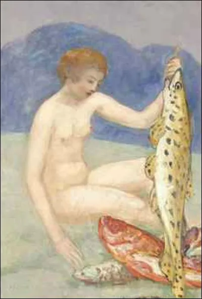 Qui a peint "une jeune fille au poisson" ?