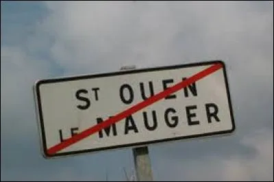 Le village Seinomarin de Saint-Ouen-le-Mauger se situe dans l'ancienne r&eacute;gion ...