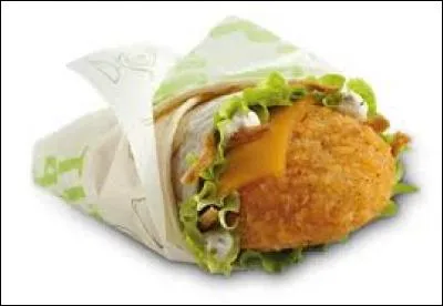 Combien de calories contient le wrap au poulet ?