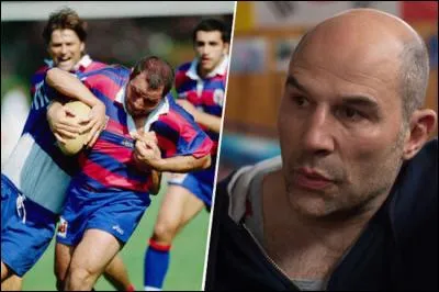Le rugby n'est guère formateur d'acteurs, tout au plus de modèles. Celui-ci fait exception. Quel est le nom de cet ancien international ?