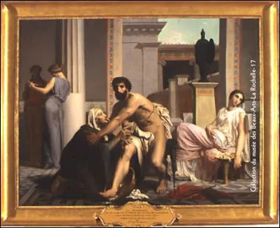 Il est l'un des héros les plus célèbres de la mythologie grecque. Roi d'Ithaque, il est marié à Pénélope dont il a un fils, Télémaque. Il est renommé pour son intelligence et sa ruse. Qui est-t-il ?