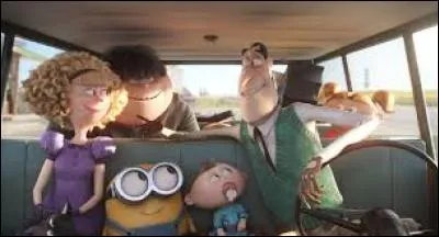 Quelle famille a pris les Minions en voiture ?