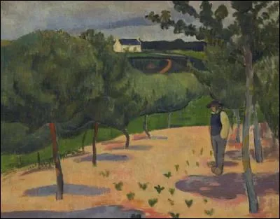 Qui a peint "Printemps à Pouldu" ?