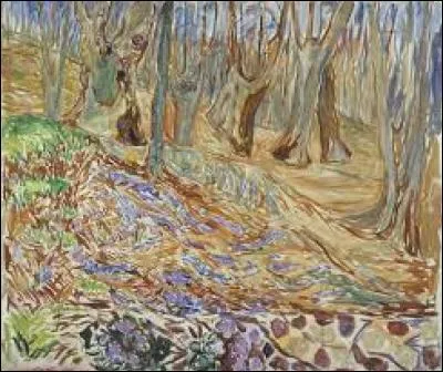 Qui a peint "Printemps dans la forêt d'ormes" ?