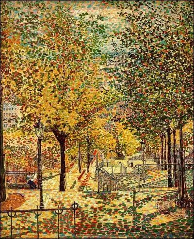 Qui a peint "Printemps à Montmartre" ?