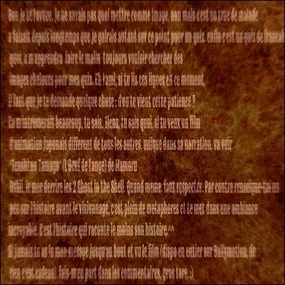 C'est dommage mais la vie se rapproche moins de l'histoire des Bisounours que celle du conte de fée :