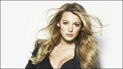 Cette actrice, Blake Lively, porte-t-elle un nom d'emprunt ?