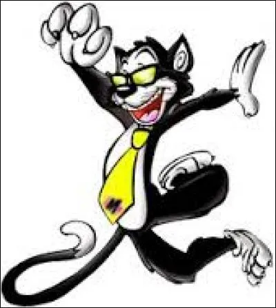 Quelle célèbre marque a pour mascotte un chat noir et blanc depuis 2011 ?