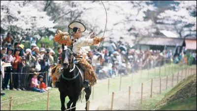 Au Japon est apparu au VIe siècle, le "yabusame" afin de perfectionner la discipline des guerriers. Quel est cet exercice ?