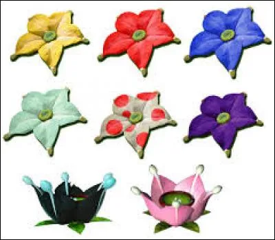 Comment s'appelle cette fleur qui permet de changer la couleur des Pikmin quand on les lance dedans ?