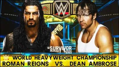Match 7 : Main-Event : Finale du tournoi pour le WWE World Heavyweight Championship. Qui remporte ce titre ?