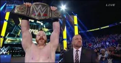 Mais juste après le match, Sheamus fait quelque chose et remporte ce titre ! 
Mais comment l'a-t-il remporté ?