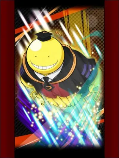 Et pour finir, voici le professeur de la classe E que j'ai nommé...