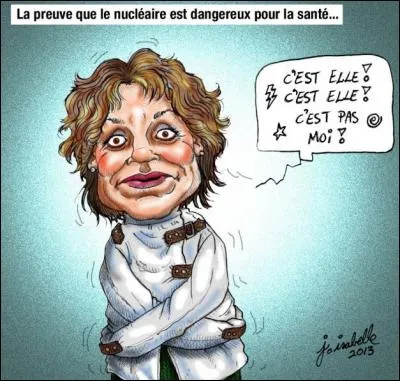 Au moment de la fermeture de la centrale nucléaire "Gentilly 2" la députée libérale de Trois-Rivières, Danielle St-Amand n'a pas hésité à traiter la ministre des Ressources naturelles de....