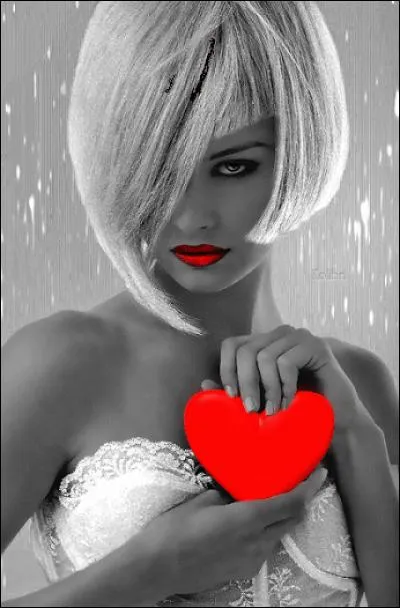 Qu'est-ce qu'une blonde avec une mèche brune ?