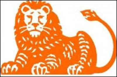 Quelle banque est symbolisée par un lion orange ?