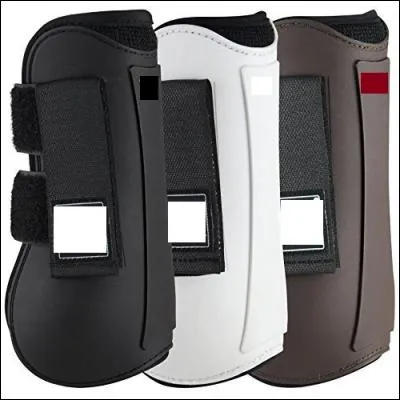 Lorsque vous posez des guêtres, les boucles doivent être sur :