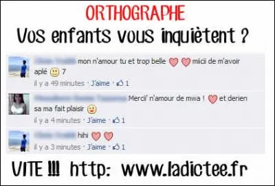 L'orthographe est un vrai problème. Pouvez-vous trouver la faute dans la phrase qui suit : "J'ai deux robes roses" ?