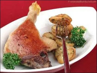 Durant combien d'heures cuit-on le confit de canard, au minimum, si la température de cuisson est de 85°C ?