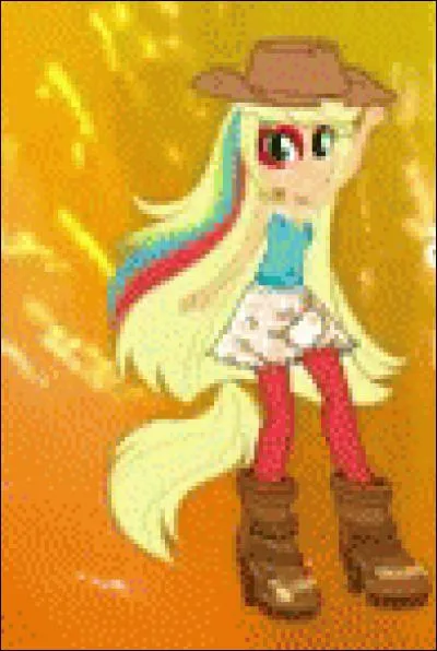 De quel instrument joue Applejack ?