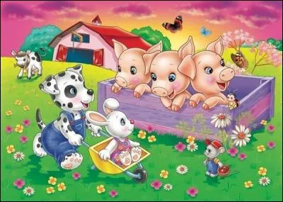 Où sont les petits cochons ?