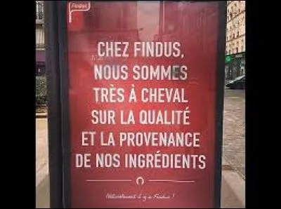 Une expression qui vous met en garde !