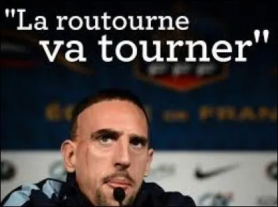 Même avec un footballeur, on peut dire :