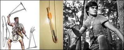 Encore un petit dialogue ! 
- Dis donc, Thierry, tu as changé d'arme ? Mais, dis-moi, qu'est-ce que c'est comme arme ?
- Tu sais, ce n'est pas réellement une nouvelle arme, c'est un « kestrosphendone » et elle ressemble à la mienne.
A quelle autre arme peut-elle être assimilée ?