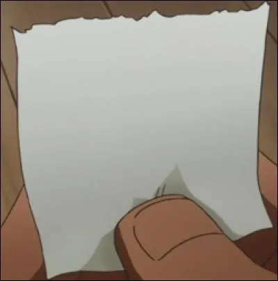 Vers qui pointe la carte de vie reçue par Nami à Thriller Bark ?