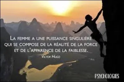 Complétez cette citation de Voltaire. « Les faiblesses des hommes font  »