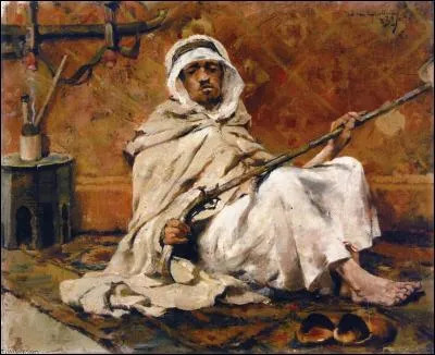 Qui a peint "Gardien au repos" ?