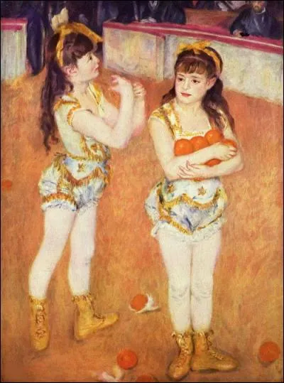 Qui a peint cette scène de cirque ?