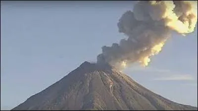 Quelle est la particularité des volcans gris ?