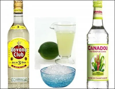 Les ingrédients présentés servent à préparer le cocktail appelé :