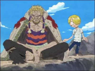 Au bout du ... jour, le jeune Sanji est sauvé par Zeff.