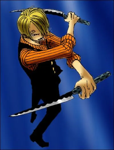 Quel est le seul adversaire qu'il combat avec des couteaux ?