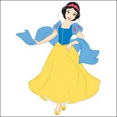 La reine, déguisée en paysanne, a offert trois marchandises à Blanche-Neige :