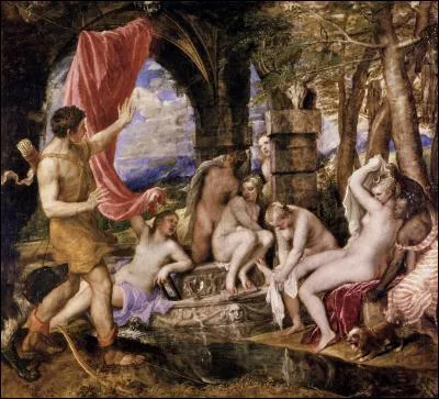 Quel chasseur ayant surpris Artémis nue au bain fut métamorphosée en cerf par la déesse ?