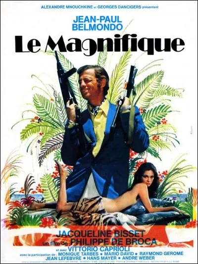 Dans le film de Philippe de Broca « Le magnifique », Jean-Paul Belmondo incarne un agent secret. Comment se nomme-t-il ?