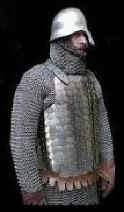 En quelle matière était faite la cotte de mailles que portaient les chevaliers ?