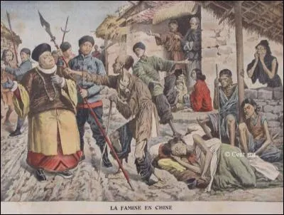 Dans quel pays eut lieu l'une des plus grandes famines de l'histoire entre 1959 et 1961.